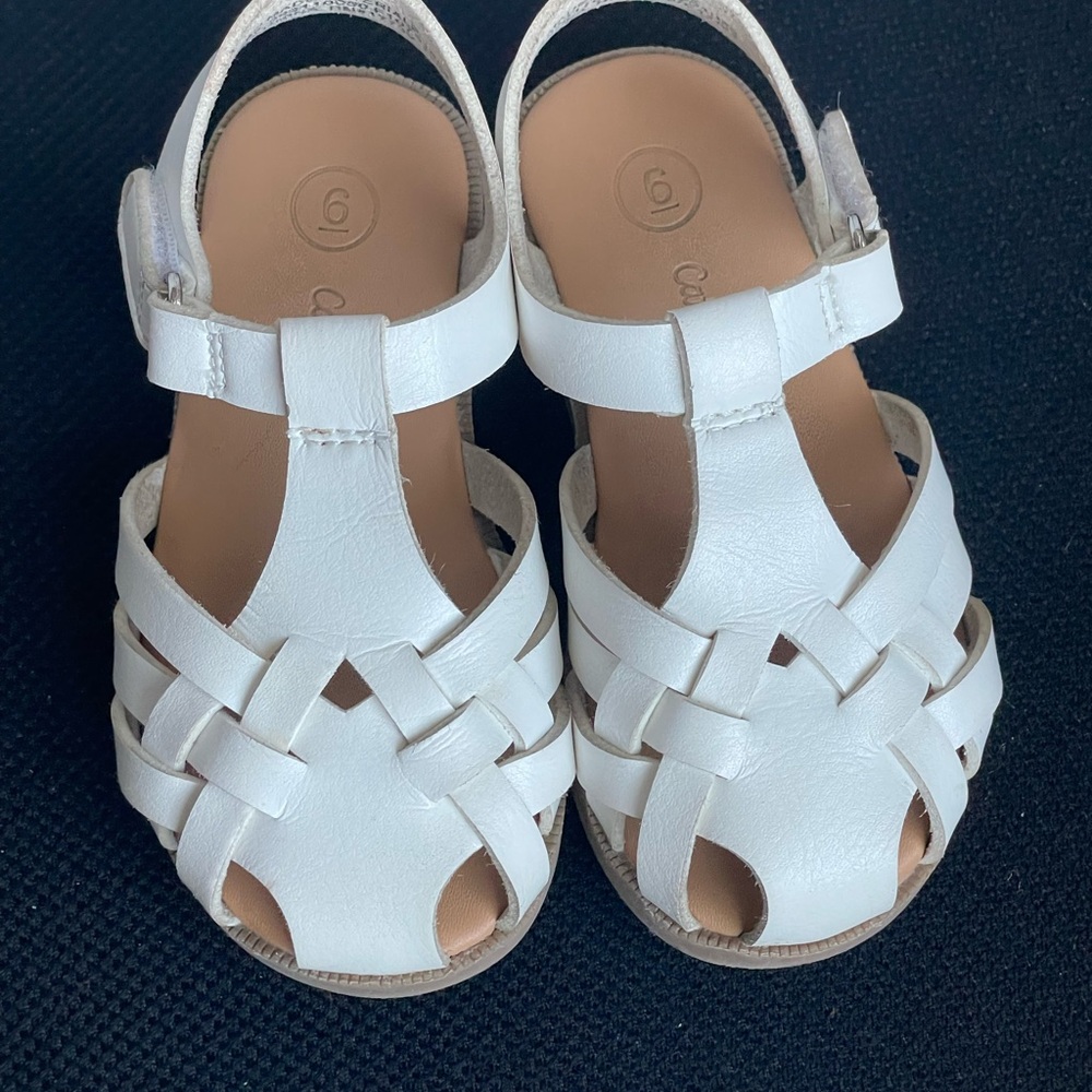 Cat & Jack White Sandals